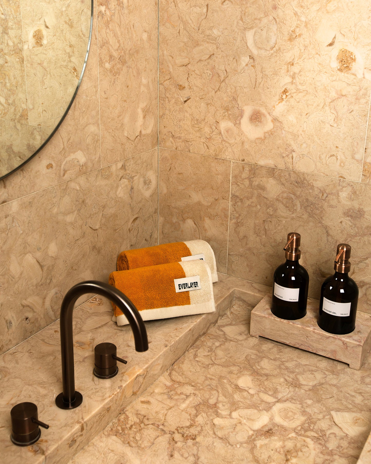 Janus Reverso: Soft Cotton Reversible Stripe Towel