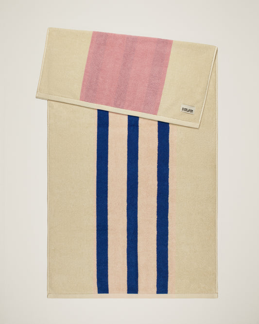 Janus Reverso: Soft Cotton Reversible Stripe Towel