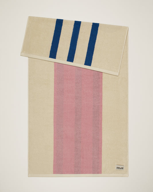 Janus Reverso: Soft Cotton Reversible Stripe Towel