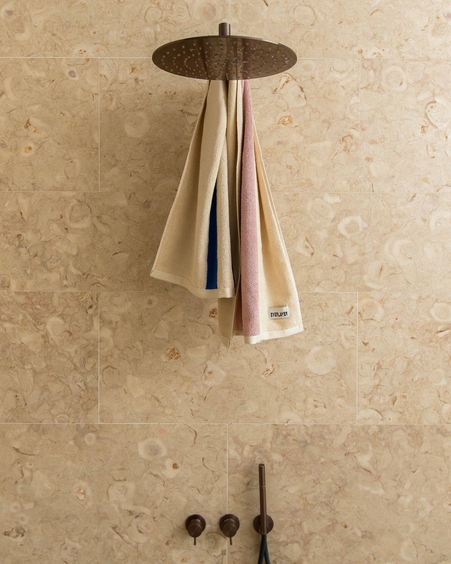 Janus Reverso: Soft Cotton Reversible Stripe Towel