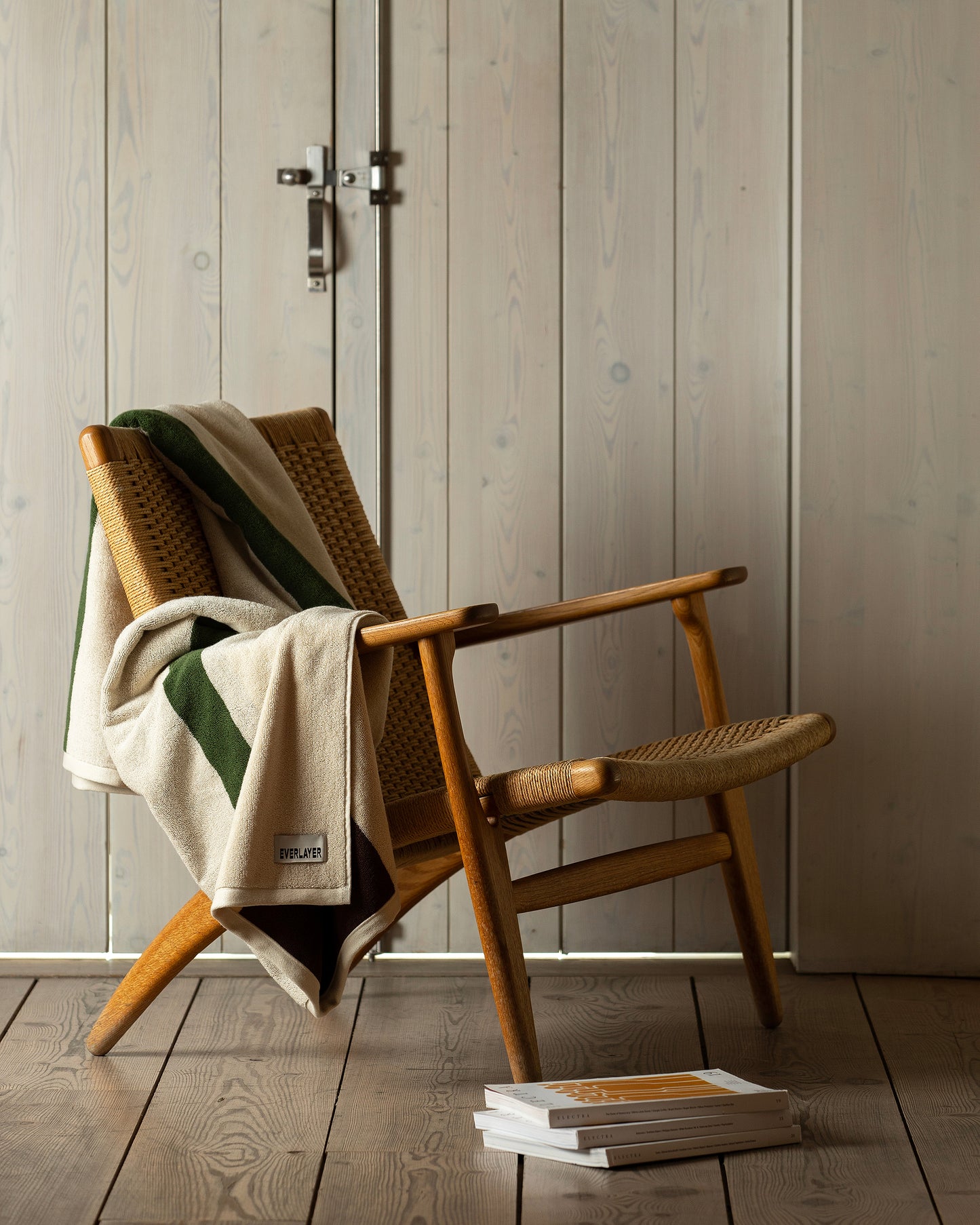 Janus Reverso: Soft Cotton Reversible Stripe Towel