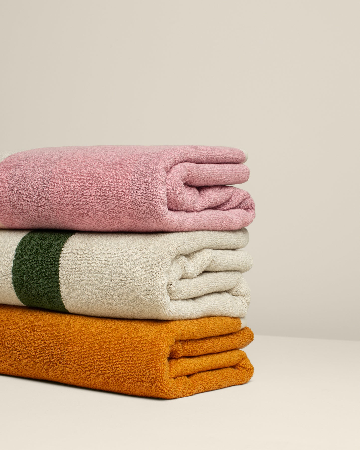 Janus Reverso: Soft Cotton Reversible Stripe Towel