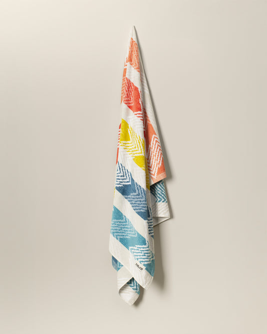 Mermayd: Multicolor Stripe Beach Towel