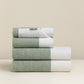 Sani: Soft Cotton Dual Tone Stripe Towel