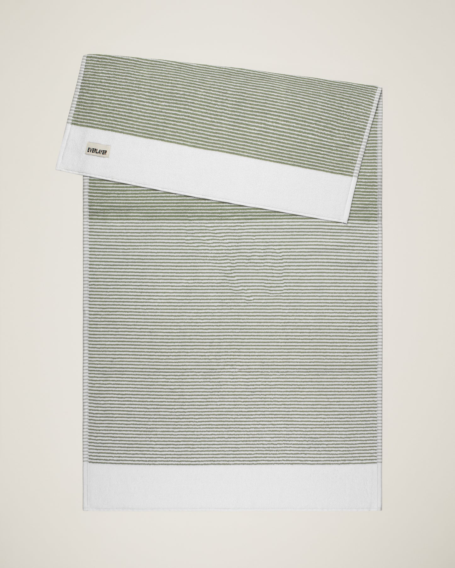 Sani: Soft Cotton Dual Tone Stripe Towel