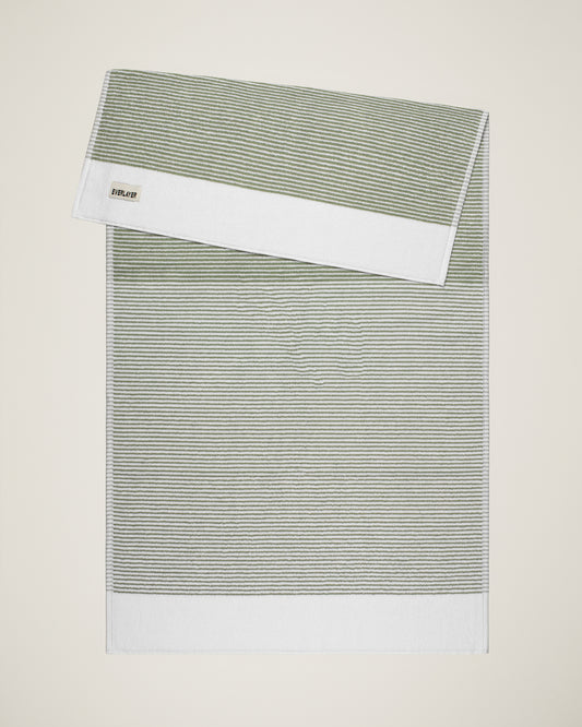 Sani: Soft Cotton Dual Tone Stripe Towel