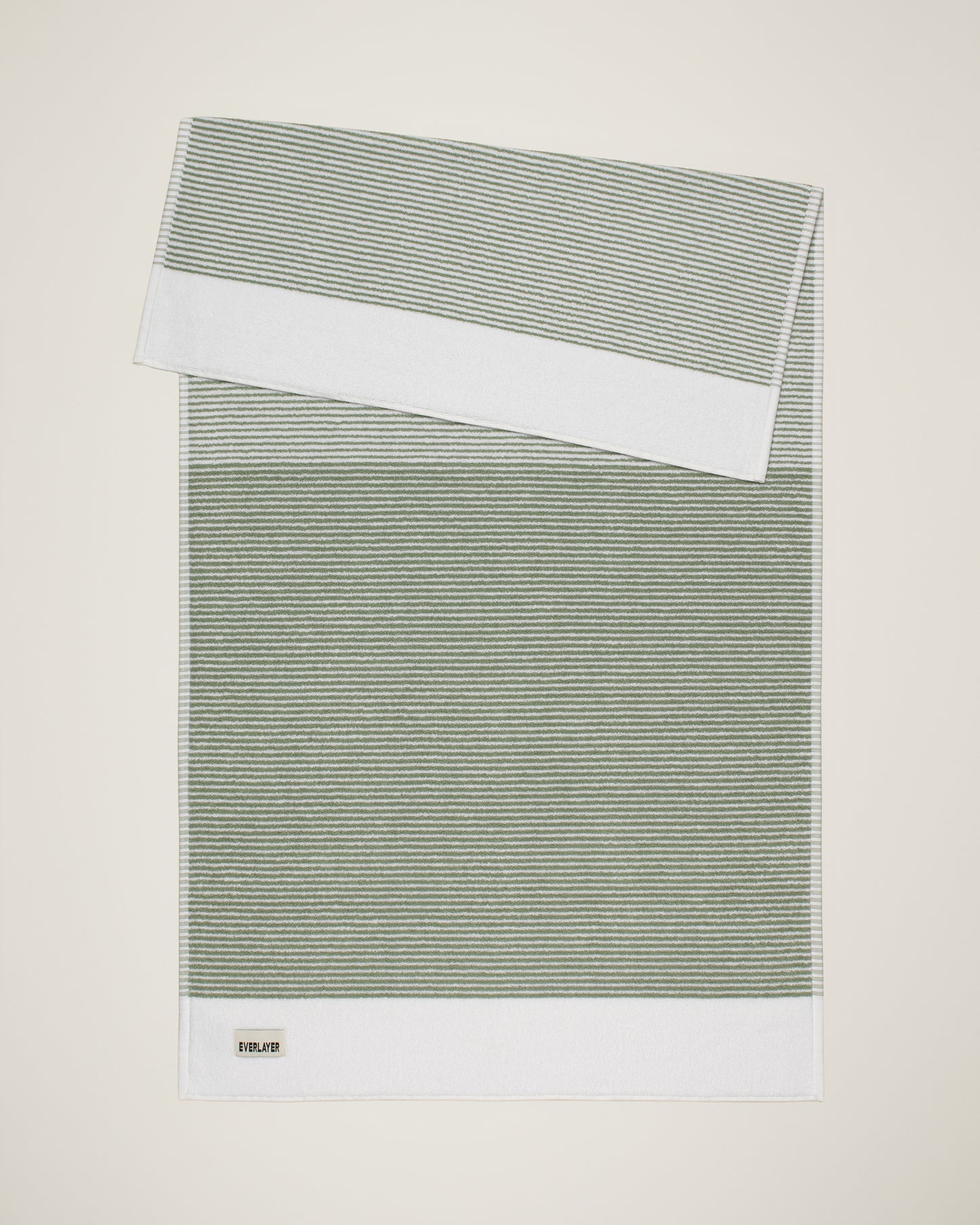 Sani: Soft Cotton Dual Tone Stripe Towel