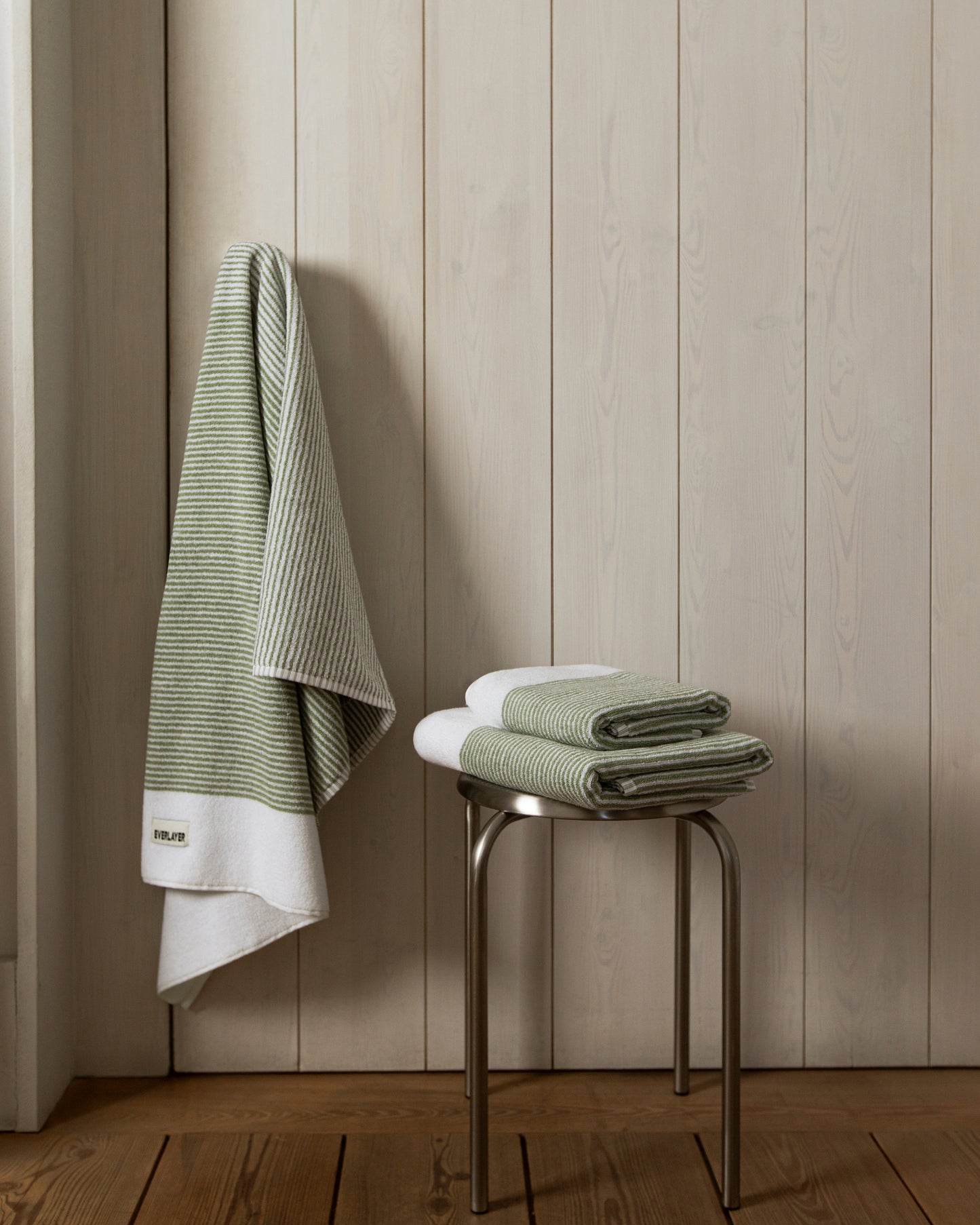 Sani: Soft Cotton Dual Tone Stripe Towel
