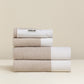 Sani: Soft Cotton Dual Tone Stripe Towel
