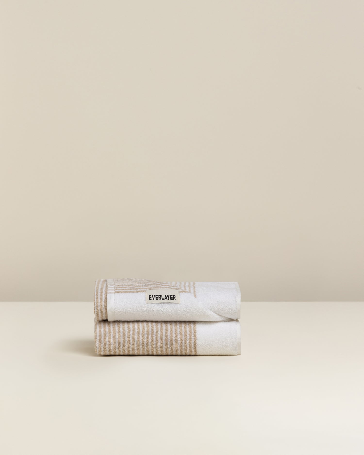 Sani: Soft Cotton Dual Tone Stripe Towel