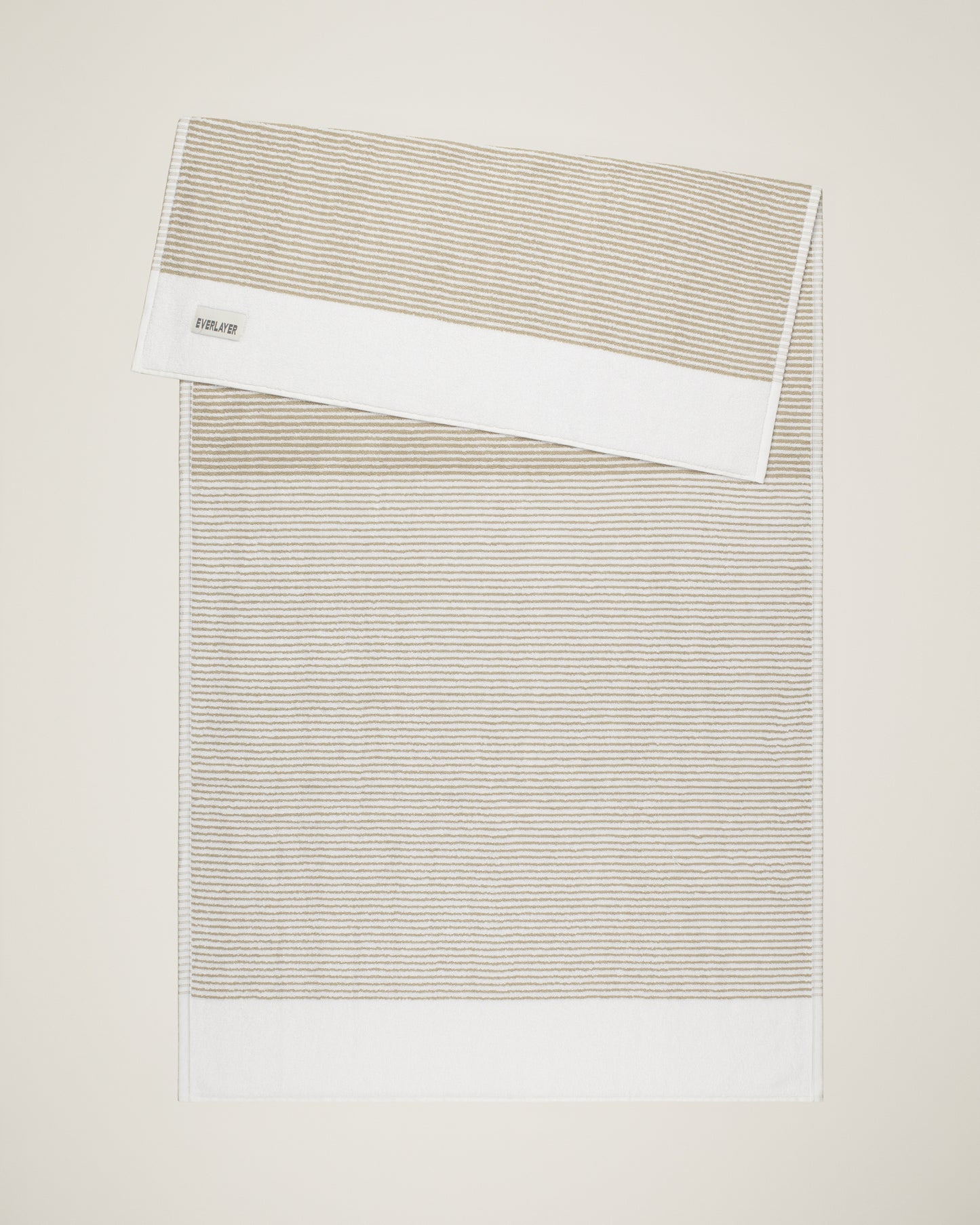 Sani: Soft Cotton Dual Tone Stripe Towel