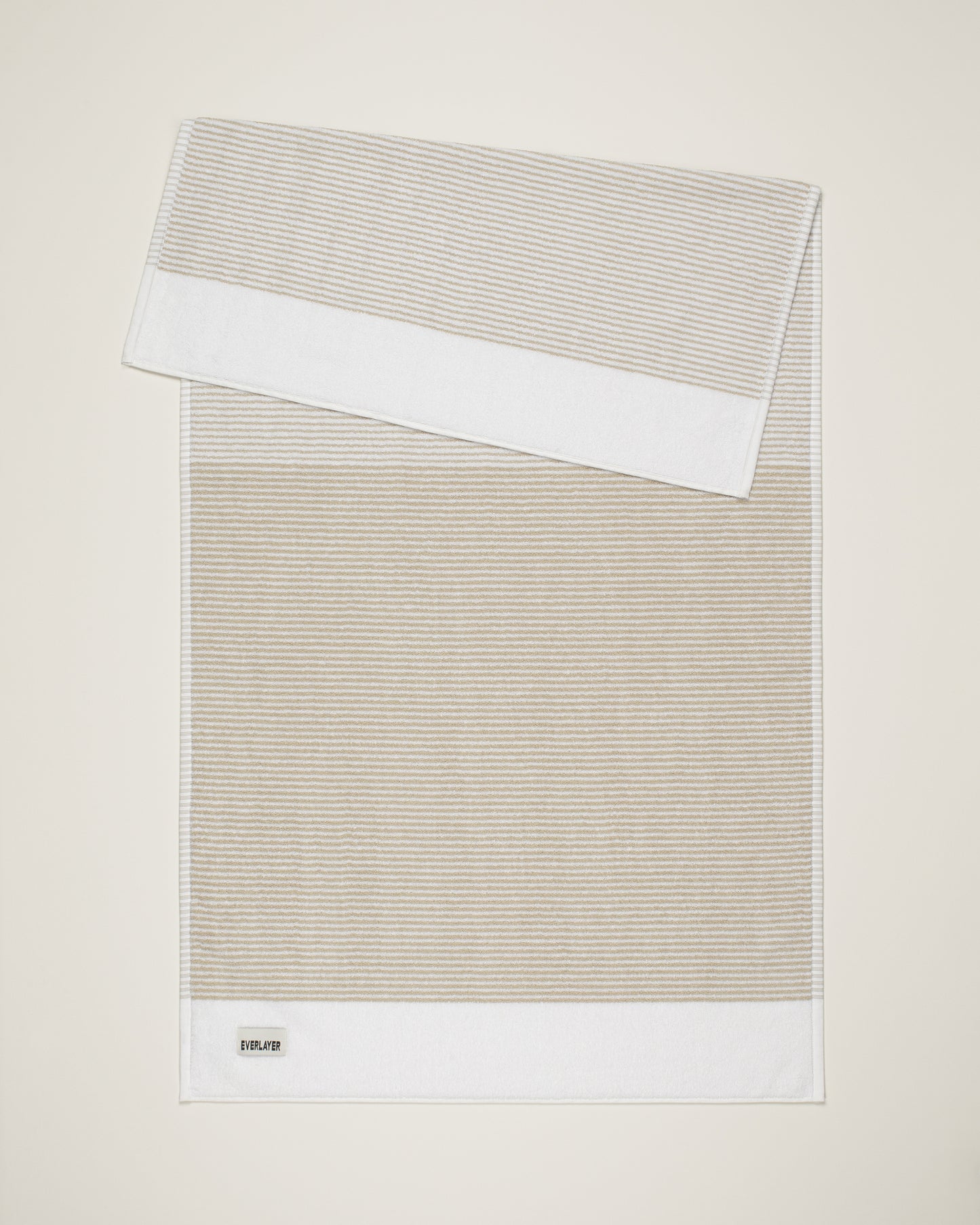 Sani: Soft Cotton Dual Tone Stripe Towel