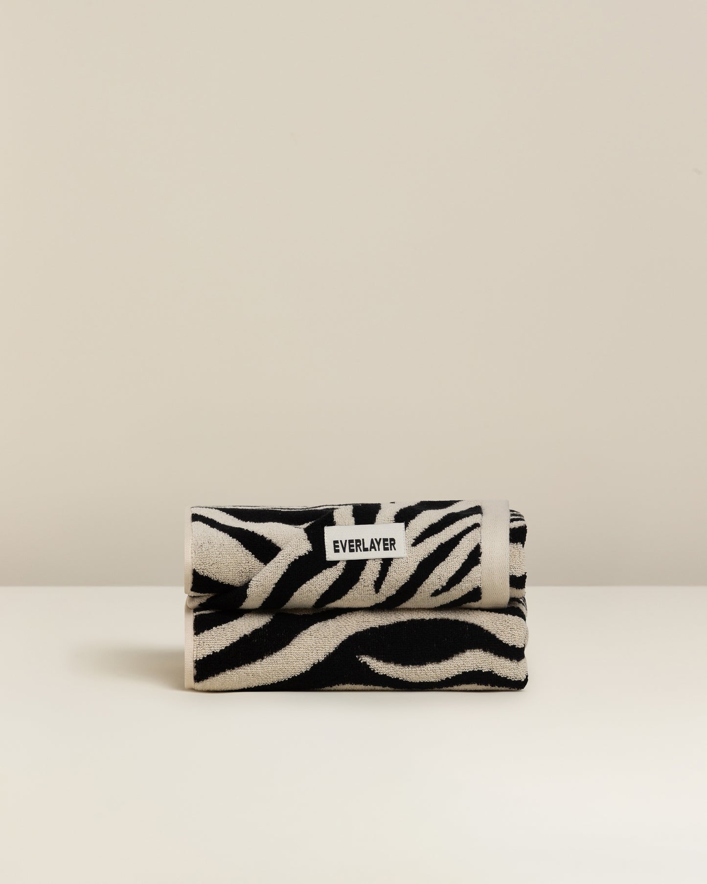 Zebra: Soft Cotton Zebra Stripe Towel