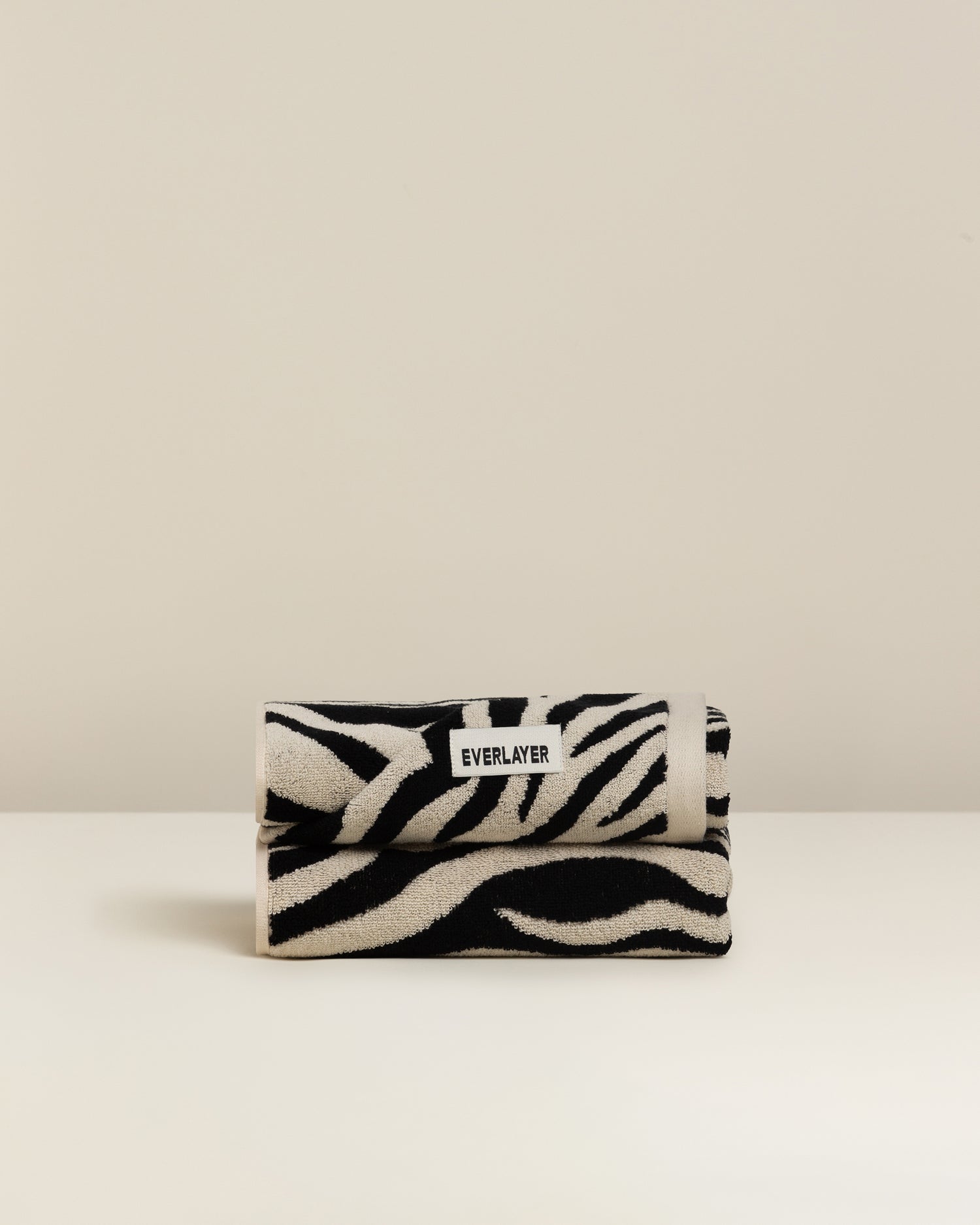 Zebra: Soft Cotton Zebra Stripe Towel