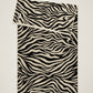 Zebra: Soft Cotton Zebra Stripe Towel