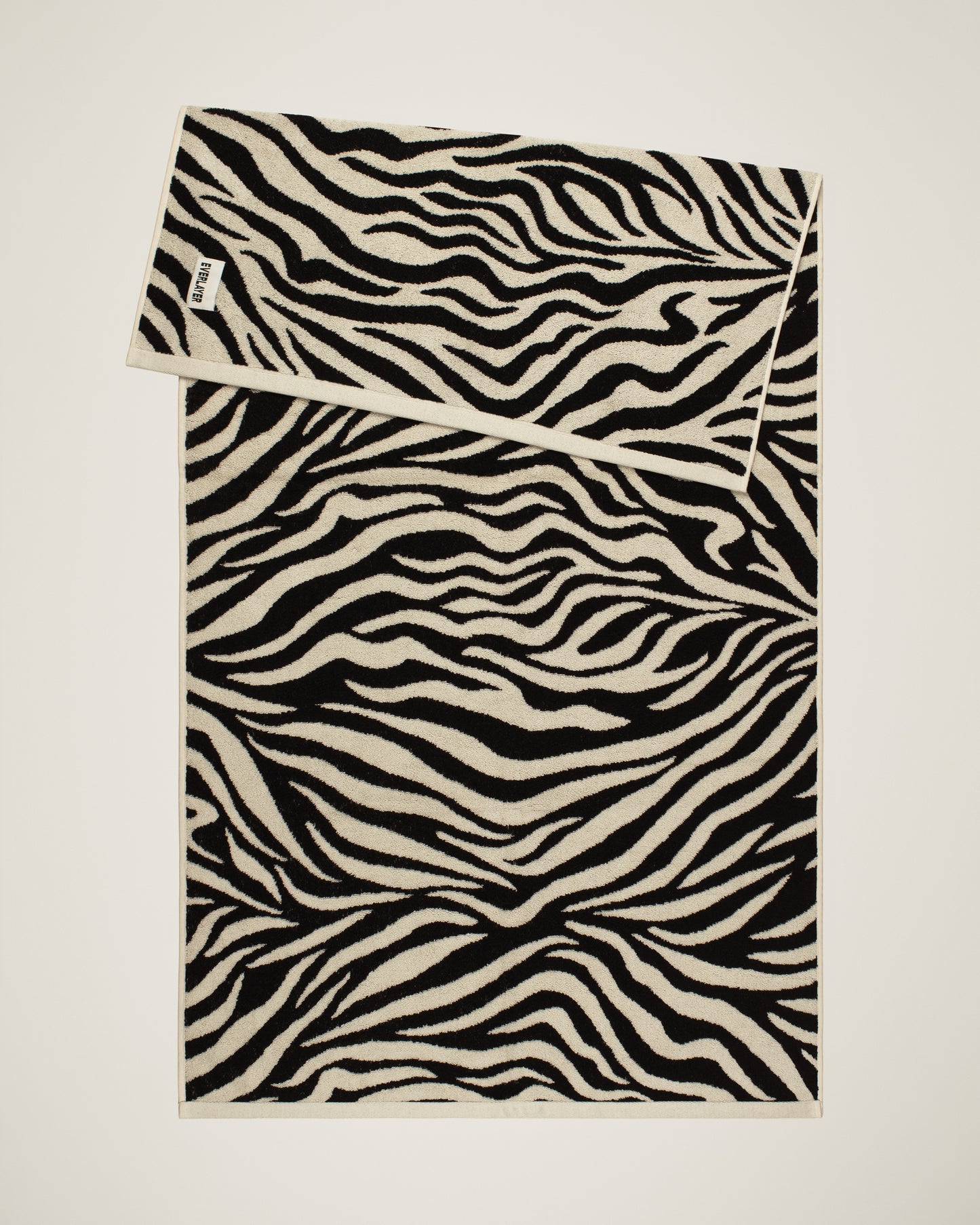 Zebra: Soft Cotton Zebra Stripe Towel