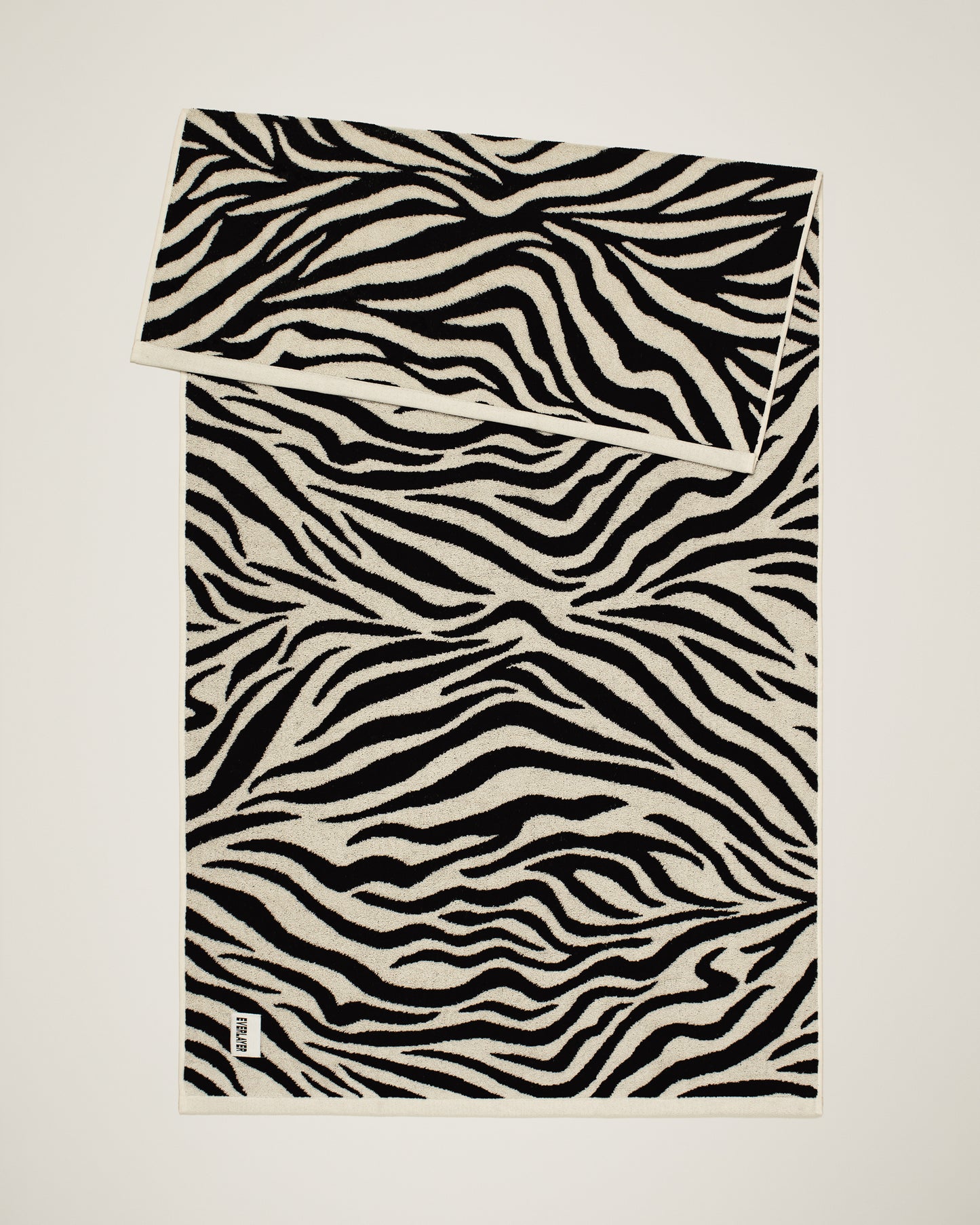 Zebra: Soft Cotton Zebra Stripe Towel