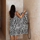 Zebra: Soft Cotton Zebra Stripe Towel