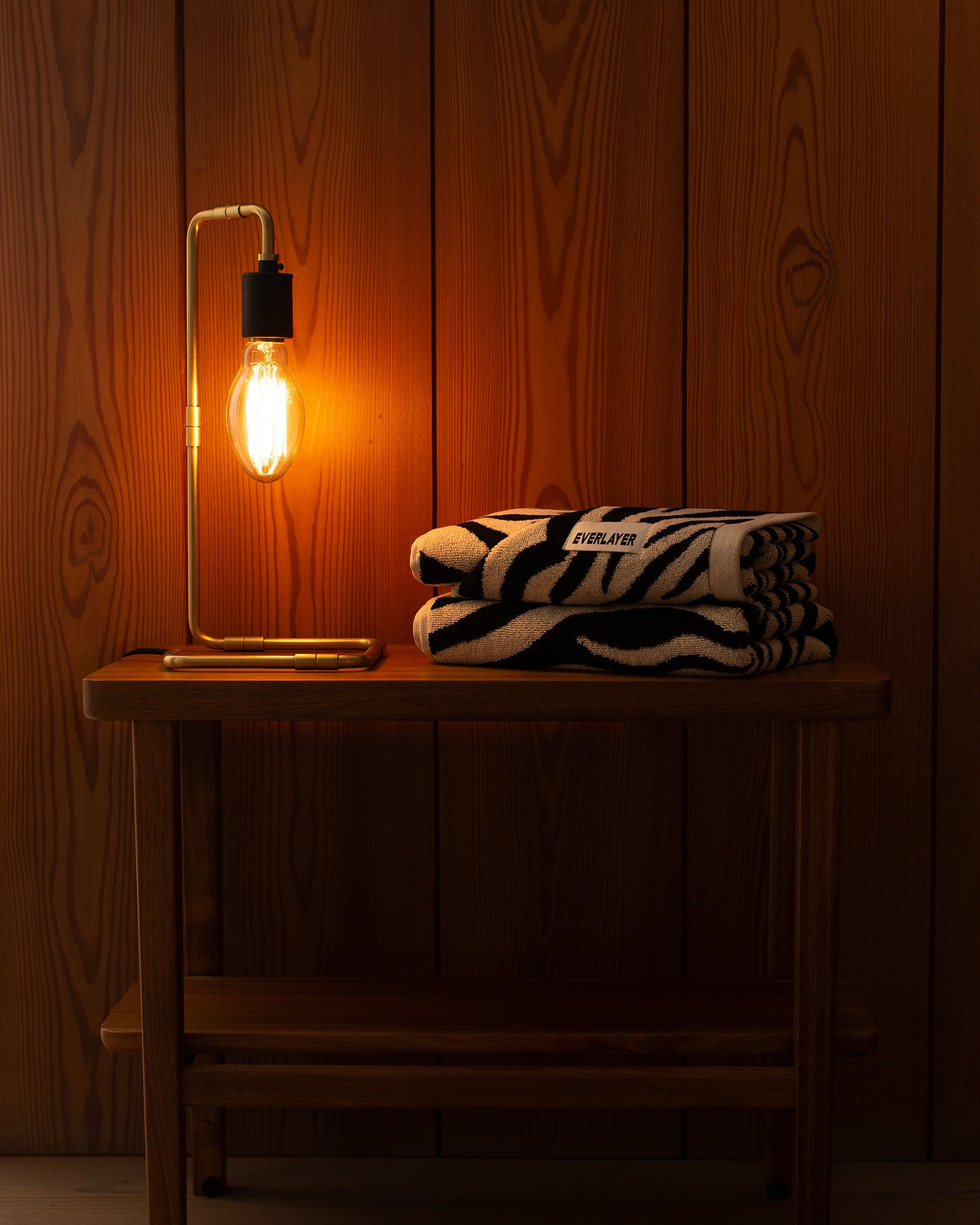 Zebra: Soft Cotton Zebra Stripe Towel