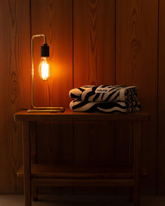 Zebra: Soft Cotton Zebra Stripe Towel