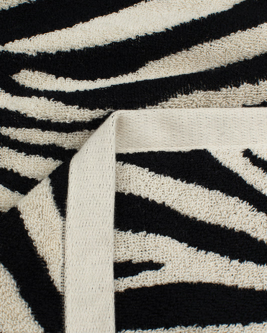 Zebra: Soft Cotton Zebra Stripe Towel