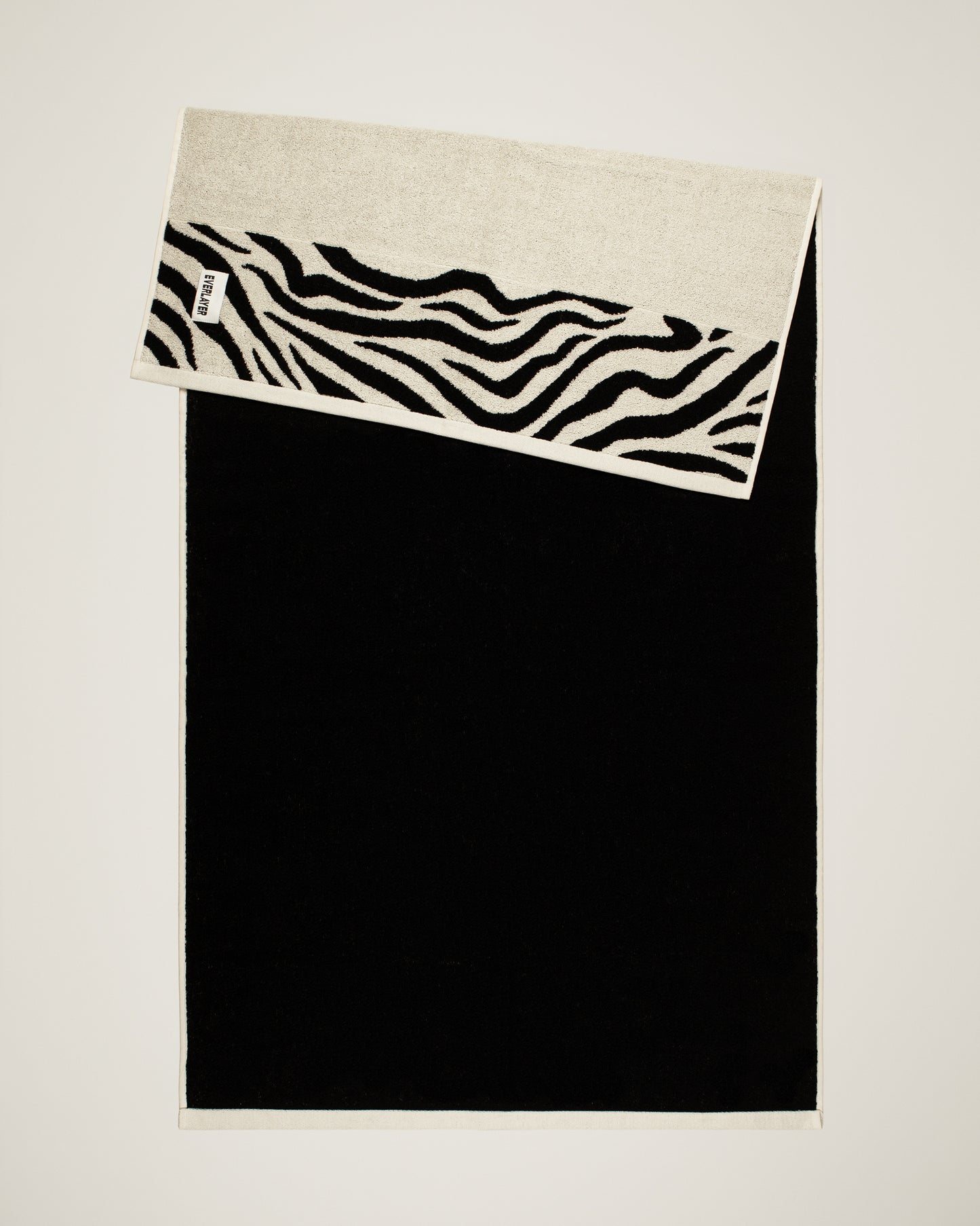 Zebra: Soft Cotton Zebra Stripe Towel