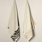 Zebra: Soft Cotton Zebra Stripe Towel