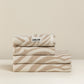 Zebra: Soft Cotton Zebra Stripe Towel