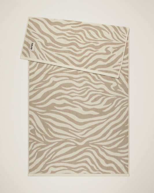 Zebra: Soft Cotton Zebra Stripe Towel