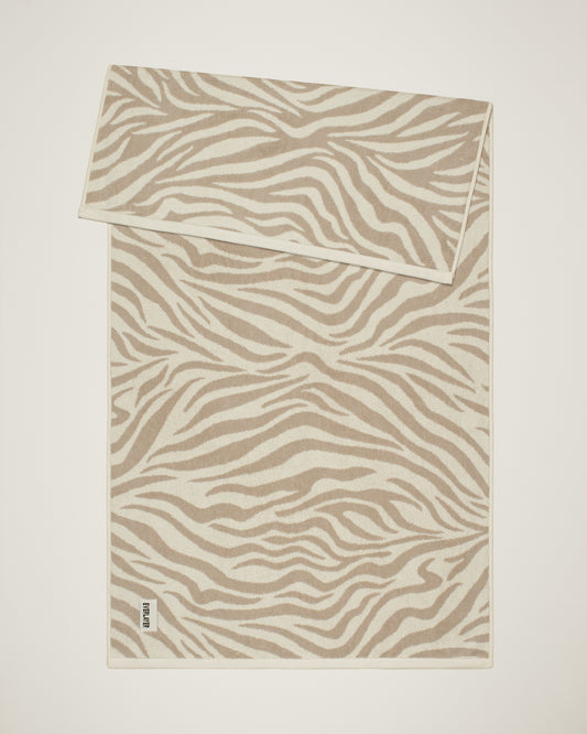 Zebra: Soft Cotton Zebra Stripe Towel