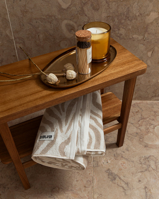 Zebra: Soft Cotton Zebra Stripe Towel