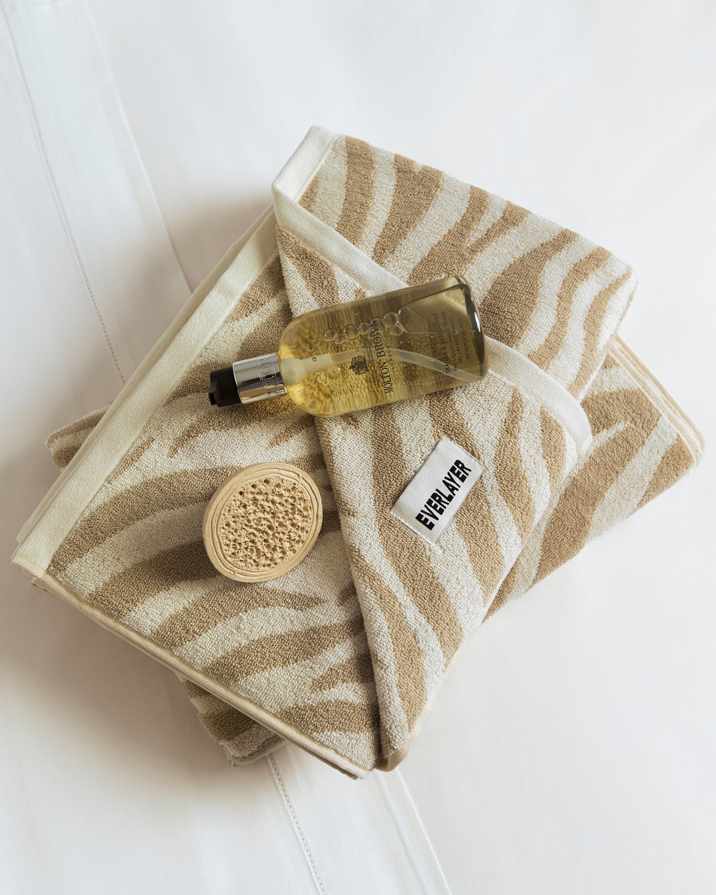 Zebra: Soft Cotton Zebra Stripe Towel