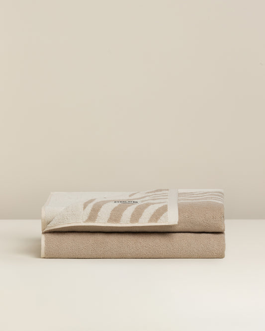 Zebra: Soft Cotton Zebra Stripe Towel