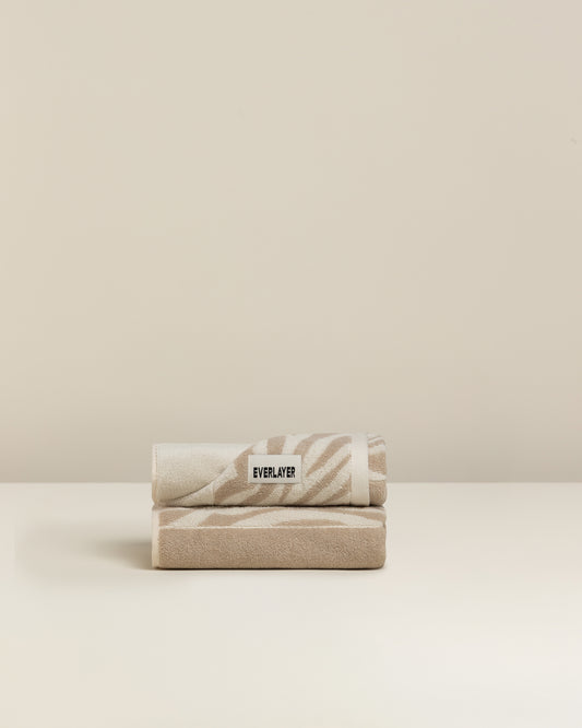 Zebra: Soft Cotton Zebra Stripe Towel