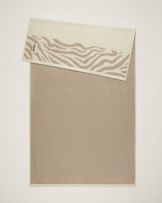 Zebra: Soft Cotton Zebra Stripe Towel