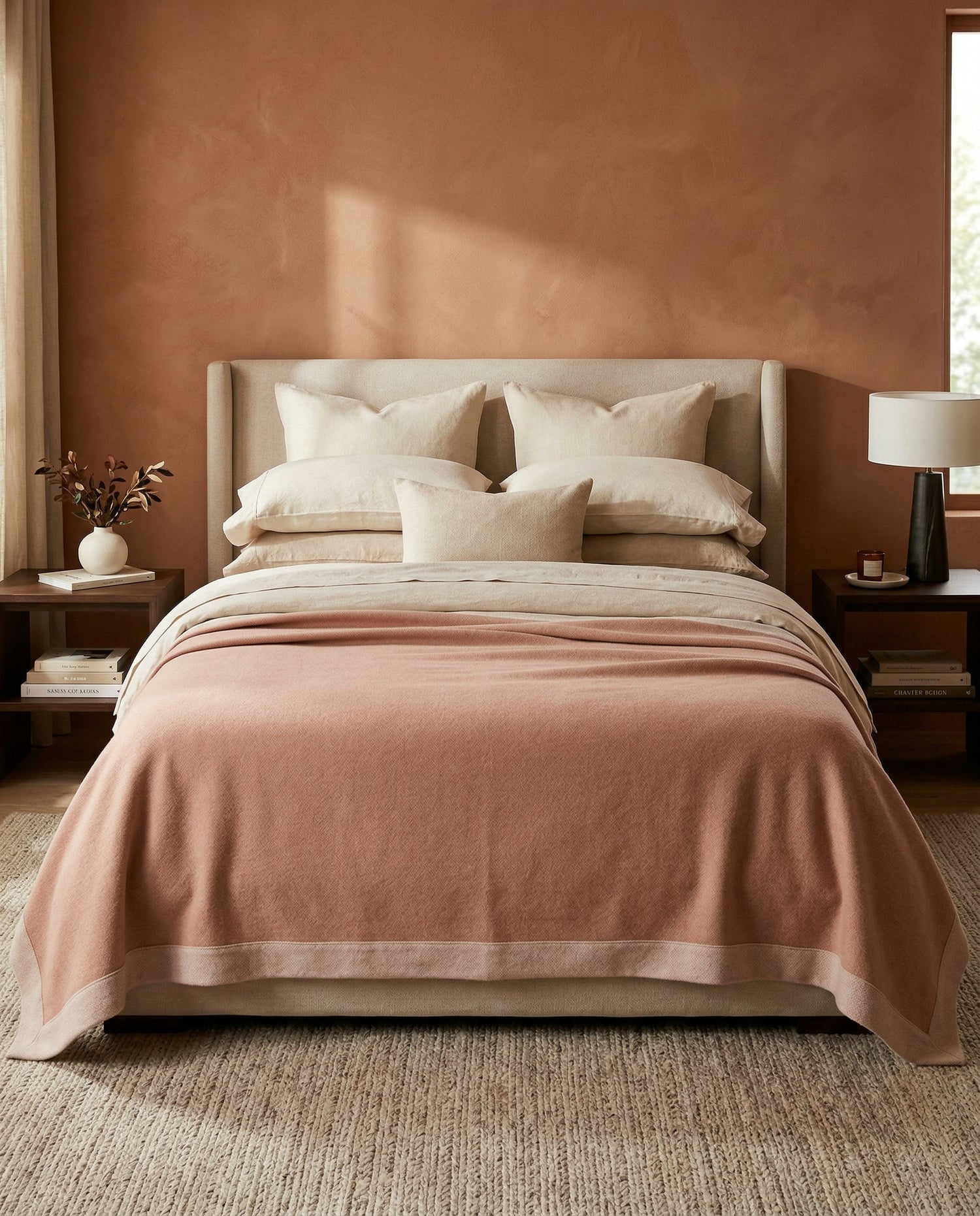 Ravello: Artisanal Merino Wool Bed Blanket