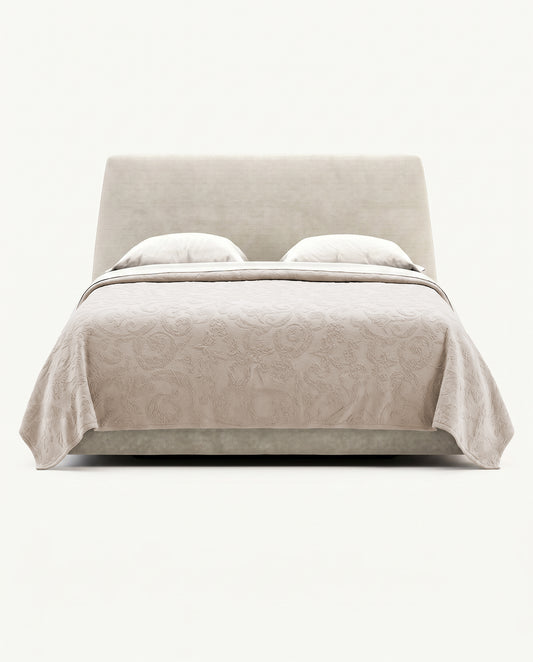 RoyalRest: Lux Chenille Matelassé Cotton Coverlet