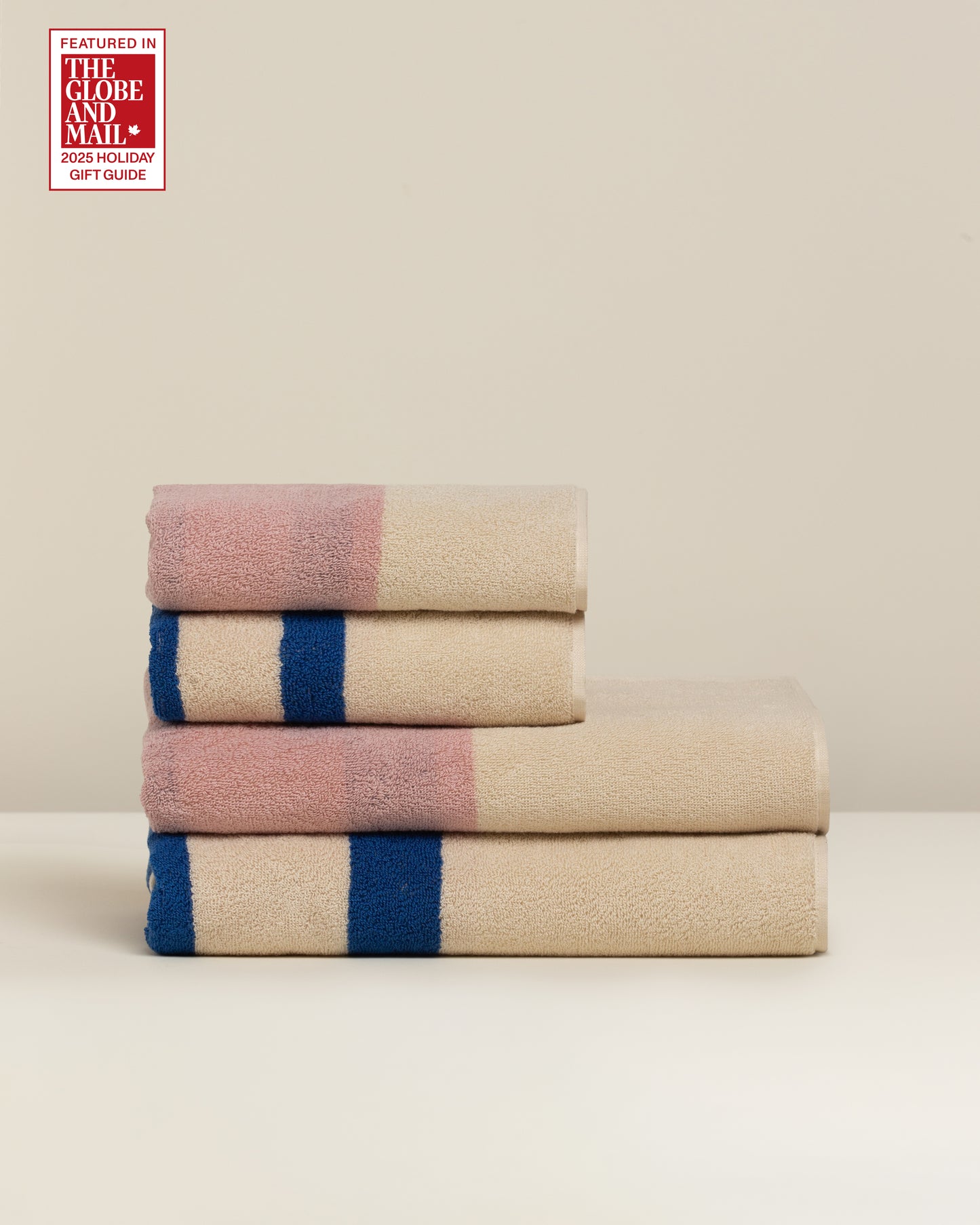 Janus Reverso: Soft Cotton Reversible Stripe Towel