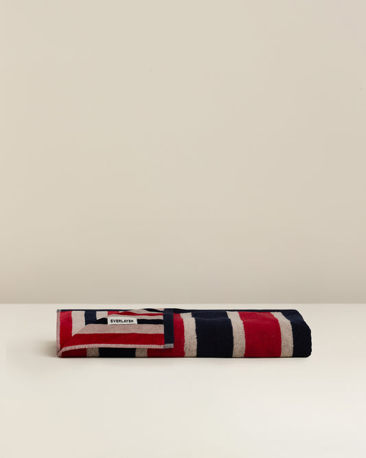 Strip: Mariner Stripe Beach Towel