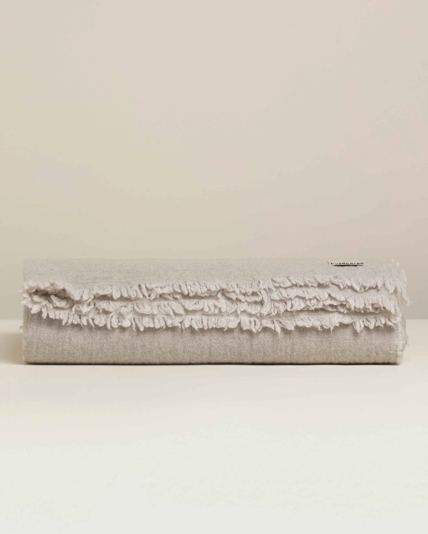 Terre: Reversible Wrinkled Effect Wool Blanket