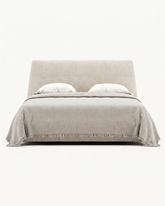 Terre: Reversible Wrinkled Effect Wool Blanket