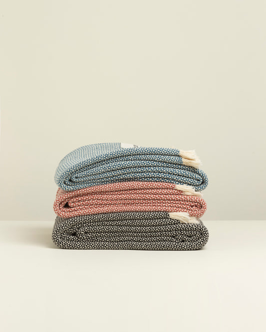 Annapolis: Stone Washed Cotton Throw Blanket