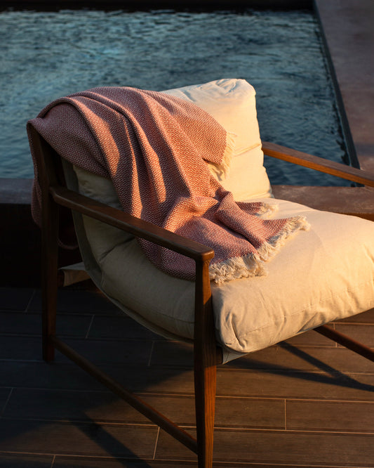 Annapolis: Stone Washed Cotton Throw Blanket
