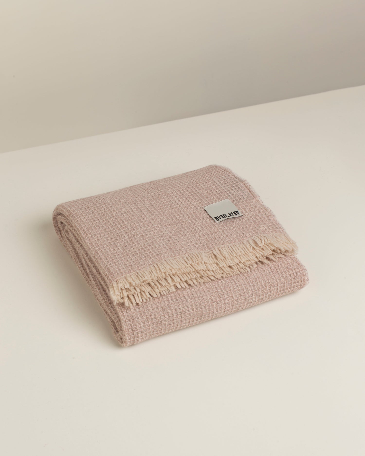 Positano: Honeycomb Wool Throw Blanket