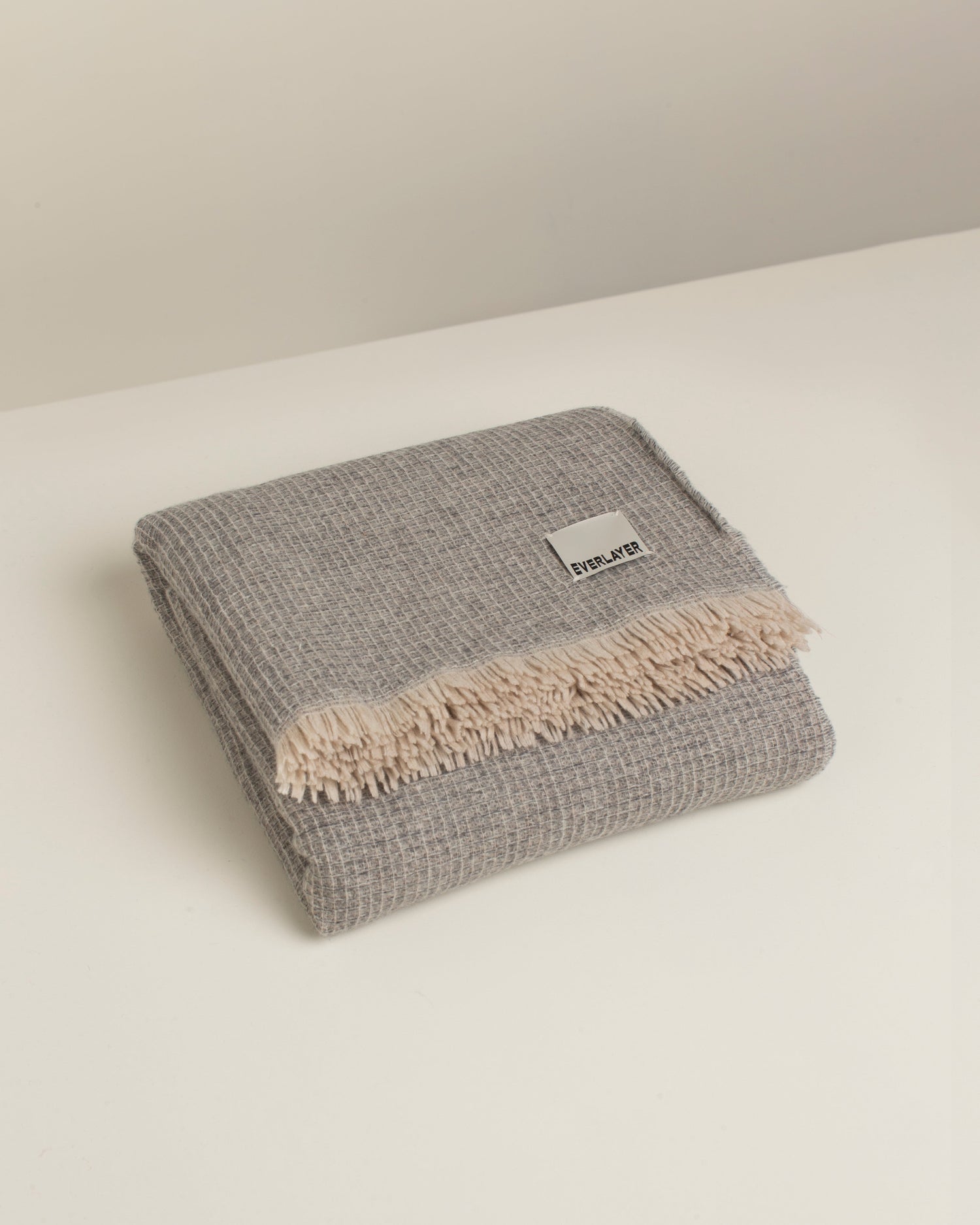 Positano: Honeycomb Wool Throw Blanket