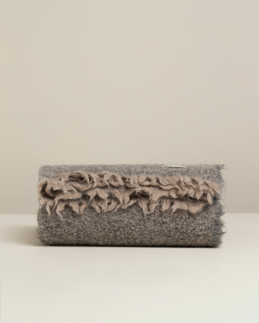 Pula: Baby Alpaca Boucle Throw Blanket