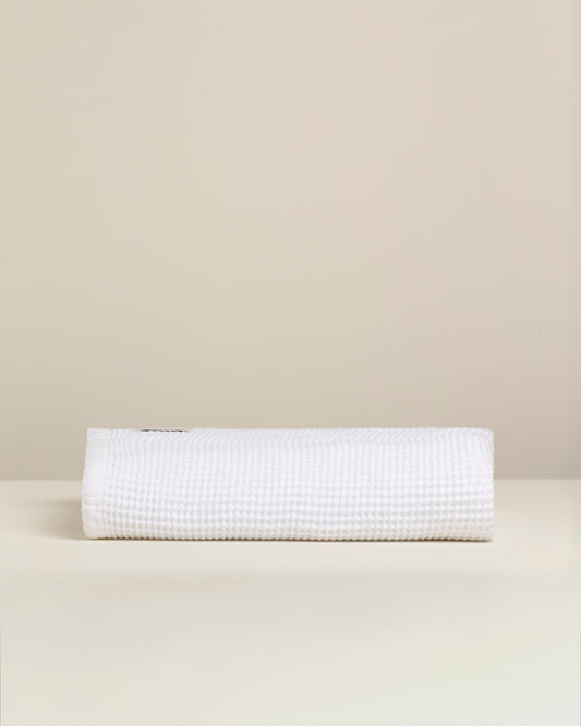 Tofino: Organic Cotton Waffle Throw Blanket