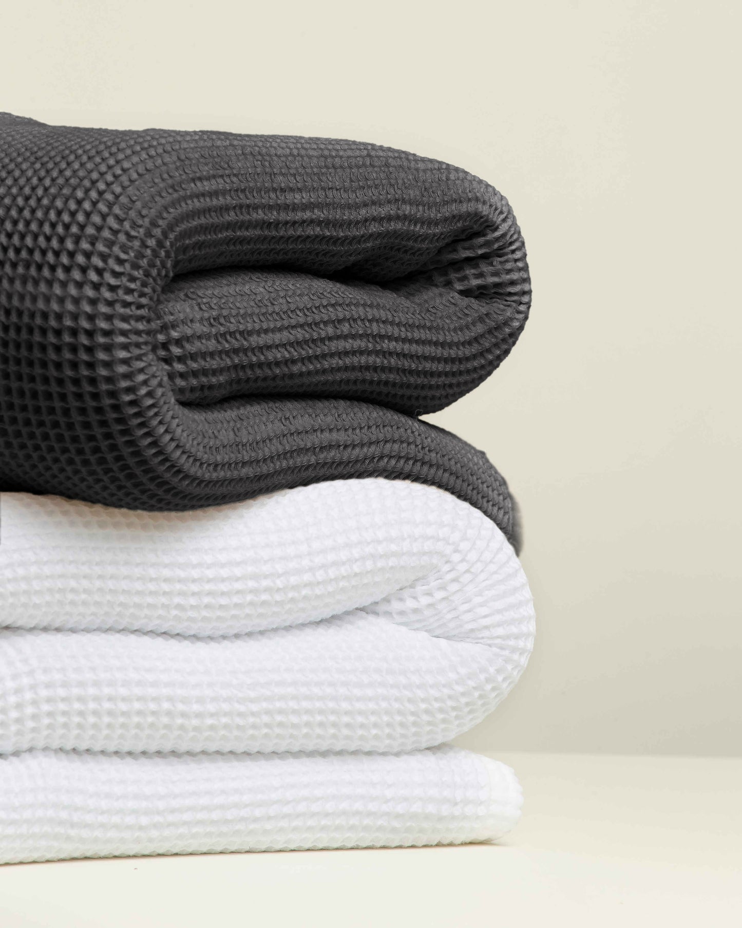 Tofino: Organic Cotton Waffle Throw Blanket
