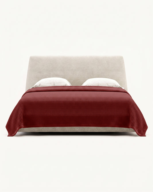 Tofino: Organic Cotton Waffle Bed Blanket